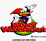 Woody Woodpecker Title Screen